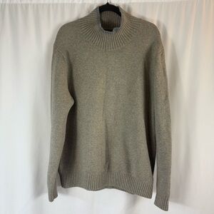 Banana Republic Men Gray Turtleneck Sweater Size: L